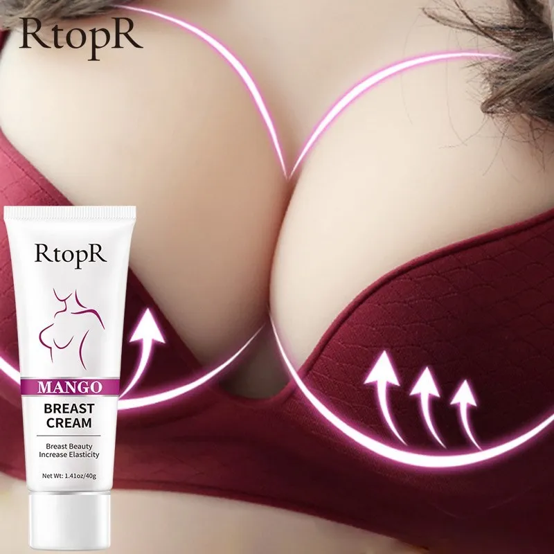 

RtopR Mango Breast Enlargement Cream For Women Full Elasticity Chest Care Firming Lifting Breast Fast Growth Big Bust Cream 40g