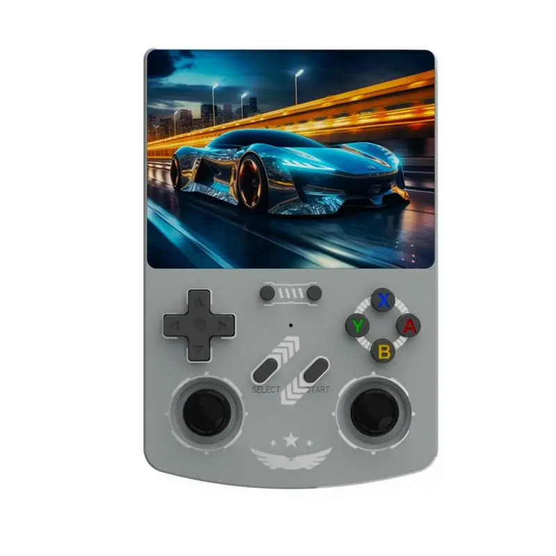 

【GIFT】R40XX Retro Handheld Video Game Console 4.2Inch Screen 64G 18000 Game WIFI Gamepad Linux OS Supports 30+ Emulators
