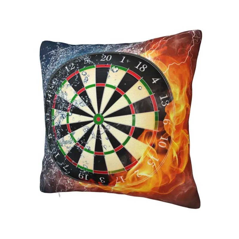 Custom Darts Board Throw Pillow Covers Decoration Luxury Arrow Archery Target Darts Board Outdoor Cushions Square Pillowcase