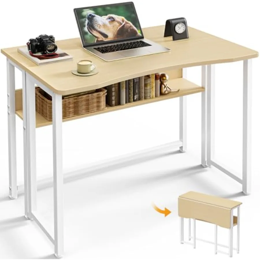 Folding Desk With S…