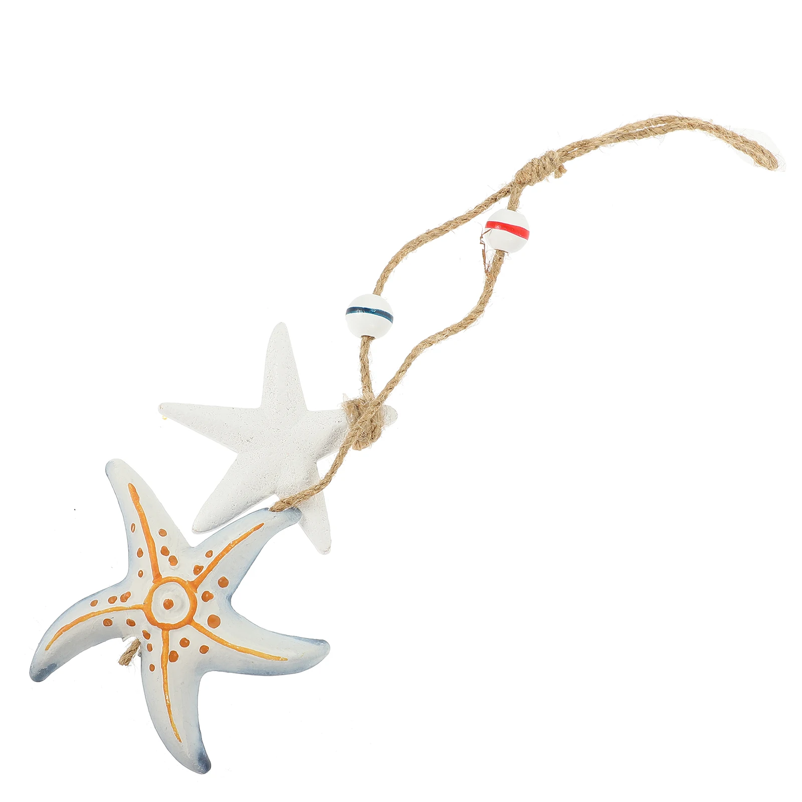 

Sea Star Wall Decor Nautical Hanging Ornament Wooden Coastal Wall Art For Home Office Bathroom Ocean Theme Decor