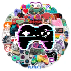 10/30/50pcs Retro Joystick Gamepad Video Games Cartoon Stickers for Laptop Bike Skateboard Notebook Toy Decals Graffiti Sticker 