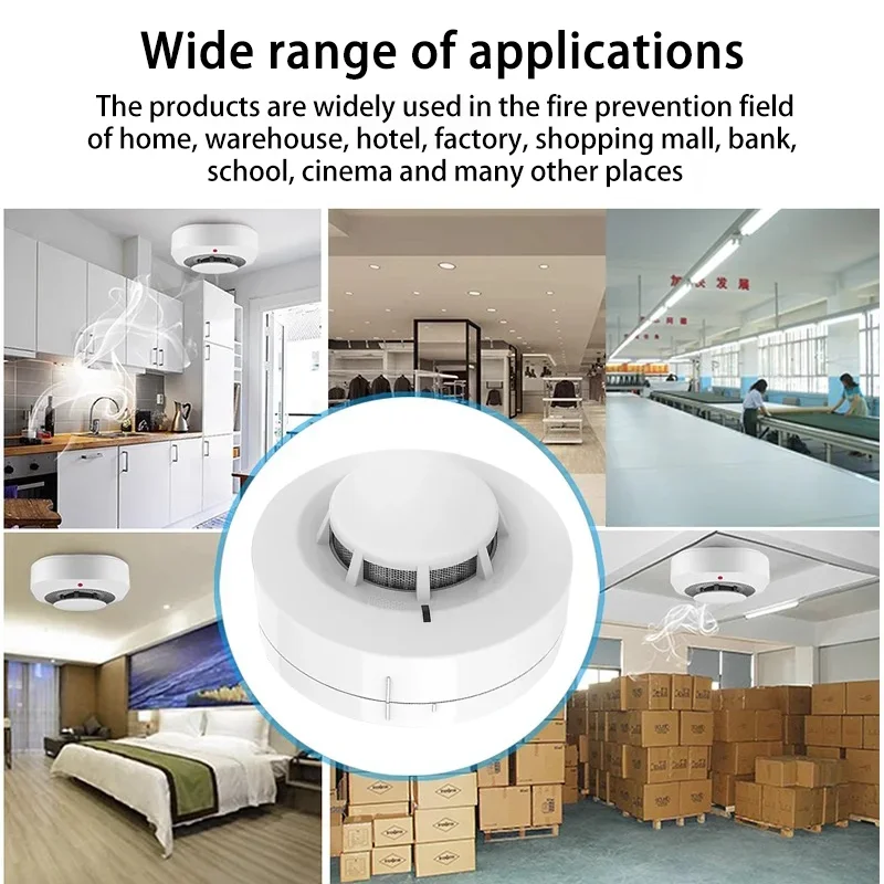Smoke Detector Smokehouse Combination Fire Alarm Home Security System Firefighters Combination Smoke Alarm Fire Protection