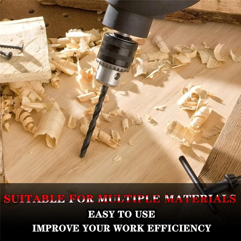 A43F-3-16 مم محول تشاك المثقاب 1/2-20UNF، لمحرك الصدمات/مثقاب كهربائي/مثقاب المطرقة، مفتاح تشاك 16 مم