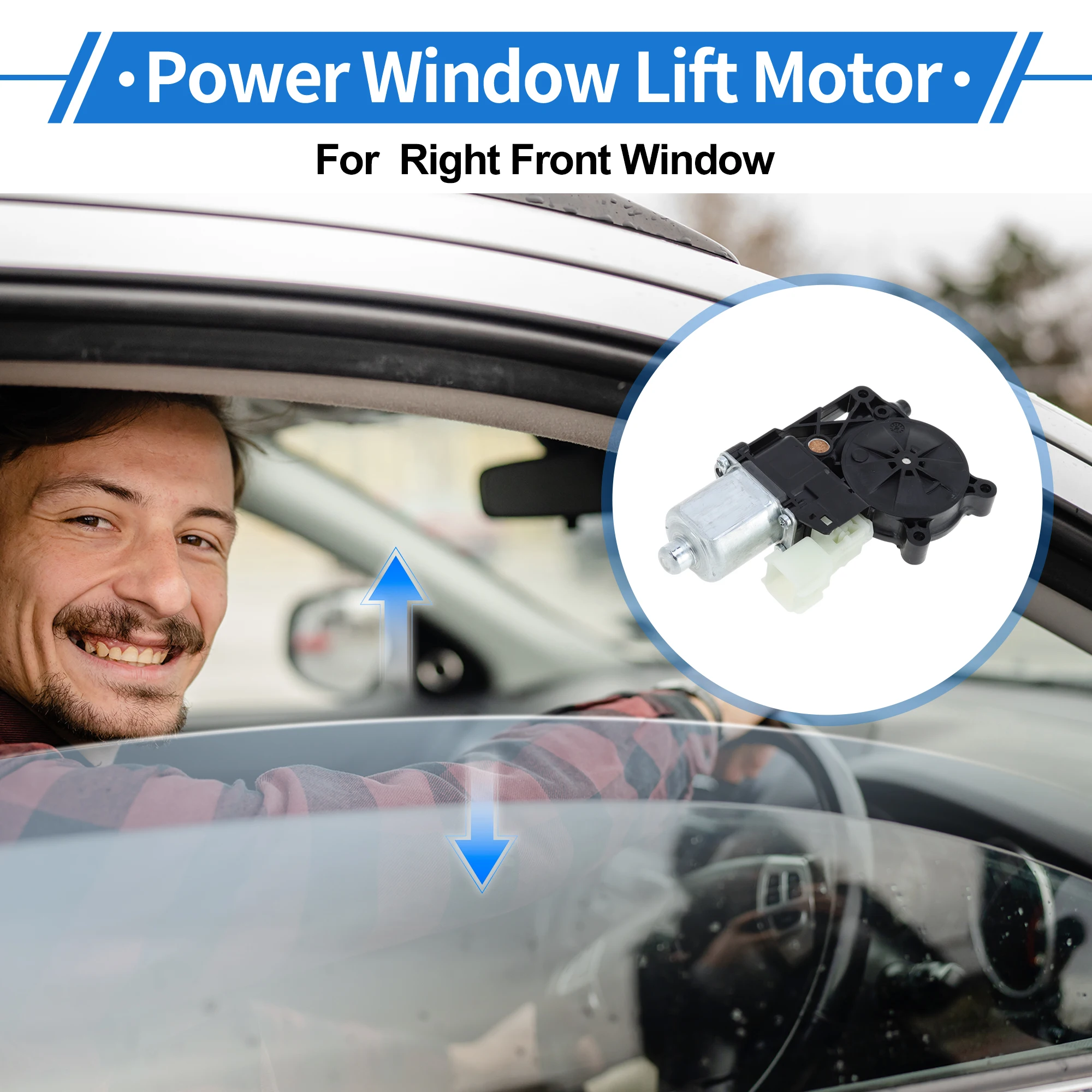 

UXCELL No.DS7314A365BB Power Window Regulator Lift Motor for Ford Fusion Sedan 13-19