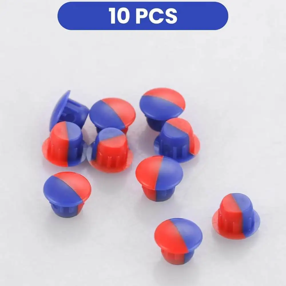 Replacement Decorative Knob For Faucet Handle Hot Cold Indicator Universal Sink Basin Repair Component Plastic Cap