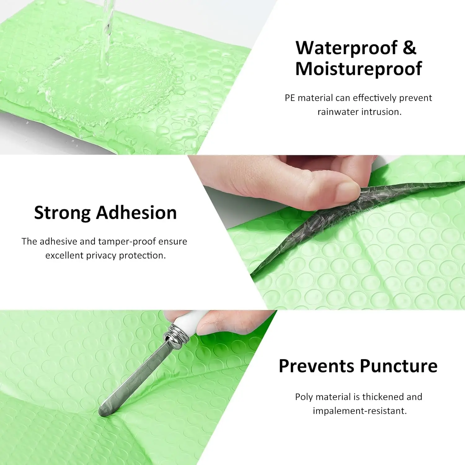 50Pcs Bubble Mailers Padded Envelope Self-Seal Shipping Bags for Packaging and Mailing Business Supplies image 5