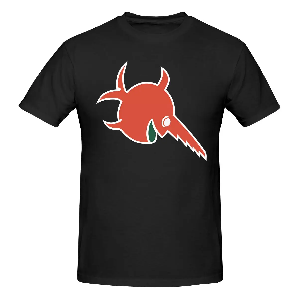 

Funny Coral Color Option Fish Saw Sign On German Men's Printed T-Shirt Unisex T shirtT Shirt