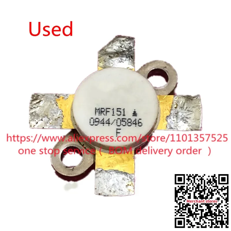 

MRF151 CASE 211-11 (с оловянным) транзистор N-канальный широкополосный МОП-транзистор 100% оригинал