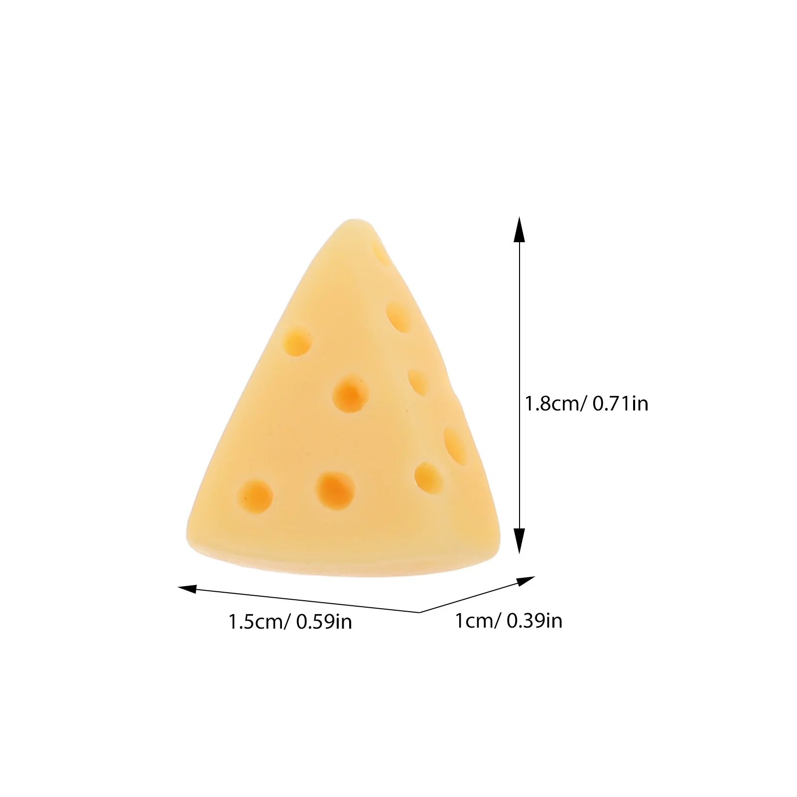 50 قطعة نماذج الحلوى المقلدة نابض بالحياة وهمية الجبن منضدية ديكور Diy بها بنفسك سكرابوكينغ الحرف التصوير الدعائم الراتنج الجبن