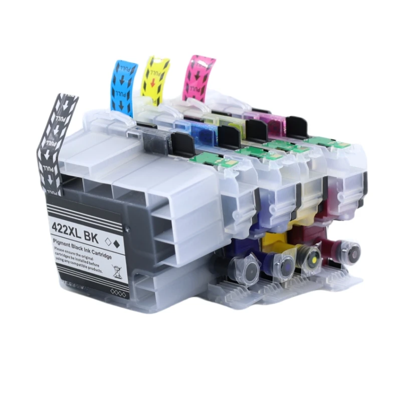 Kartrid Tinta Kompatibel untuk Brother LC422XL LC422 422XL MFC-J5340DW MFC-J5345DW MFC-J5740DW MFC-J6540DW J6940DW Printer