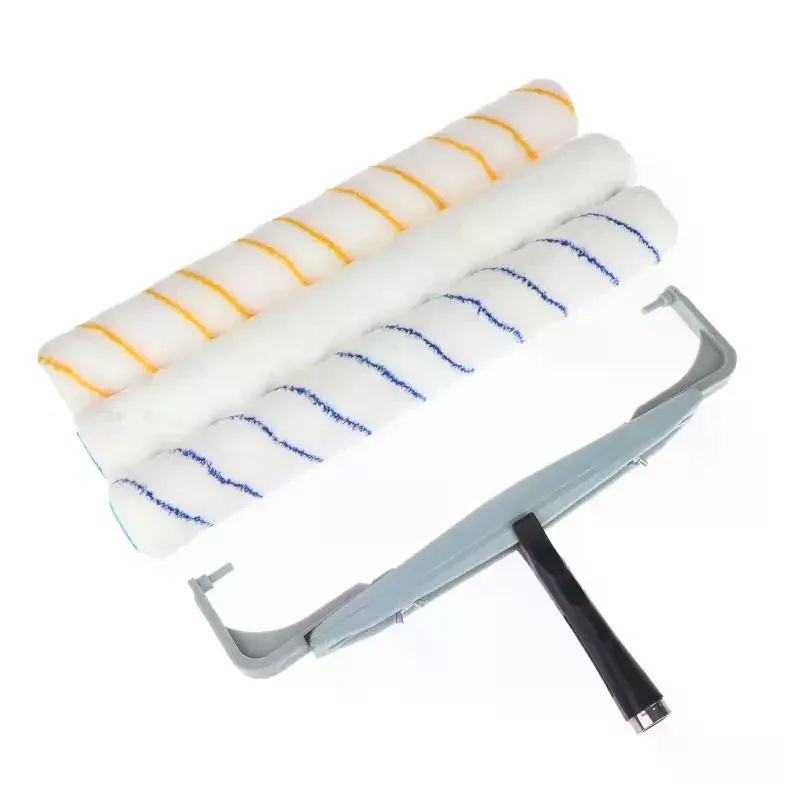 1 Pc 18 Inch Aluminum Alloy Paint Roller Brush Frame Painting Handle Tool for Wall Decorative House & Support