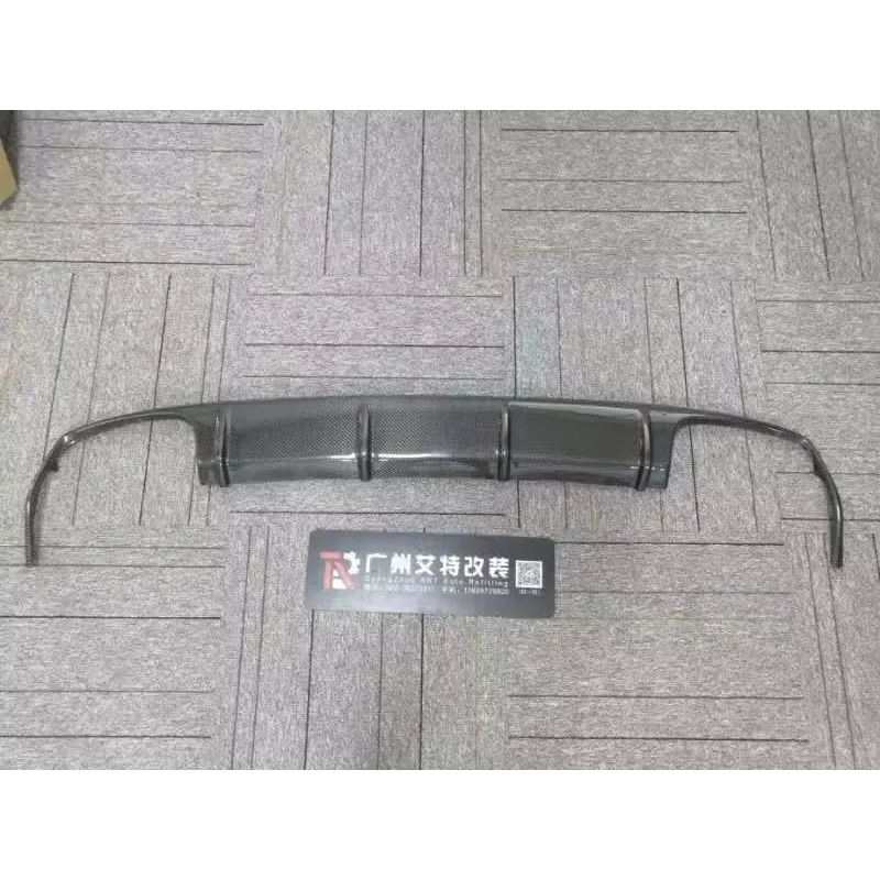 Wet Carbon Fiber Rear Bumper Diffuser for W212 Pre Sport Car