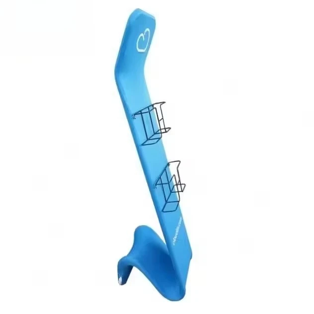Trade Show Equipment Catalogue Brochure Holder and Magazine Banner Display Rack
