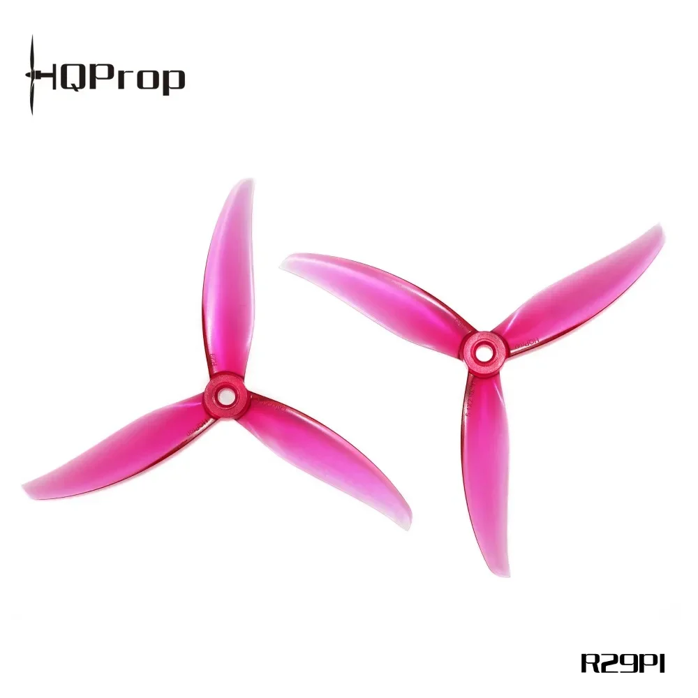 6 Paar HQProp 5129 R29 Propeller 3 Klingen Polycarbonat für FPV Racing RC Drone Quadcopter Multirotor Teil