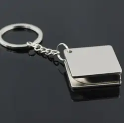 Measuring Tools Stainless Steel Retractable Ruler Tape Measure Keychain Key Ring Gauging Tools Keyring Pull Ruler SN4373