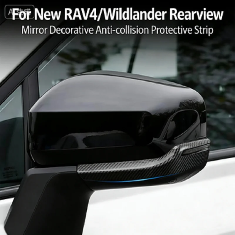 

Rearview Mirror Anti-Collision Strip for 2026 Toyota RAV4 / Wildlander, Scratch-Resistant Decorative Sticker