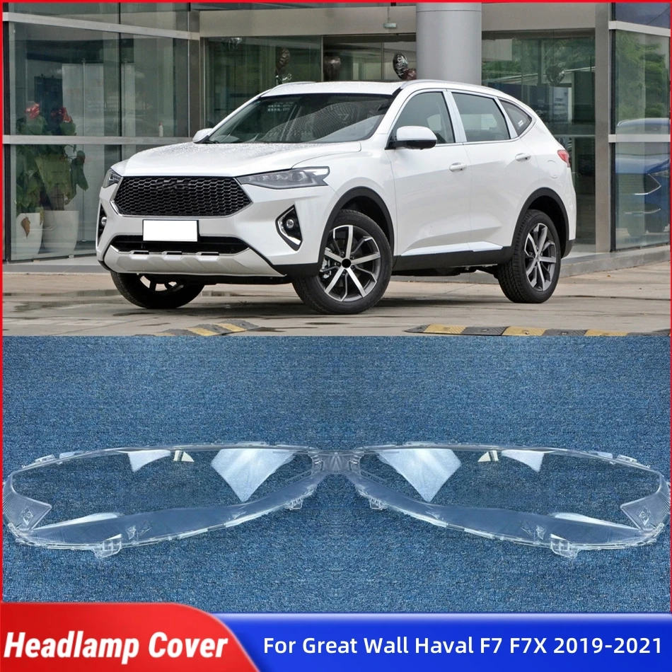 

For Great Wall Haval F7 F7X 2019 2020 2021 Automotive Parts and Accessories Lampcover Caps Headlamp Cover Shade