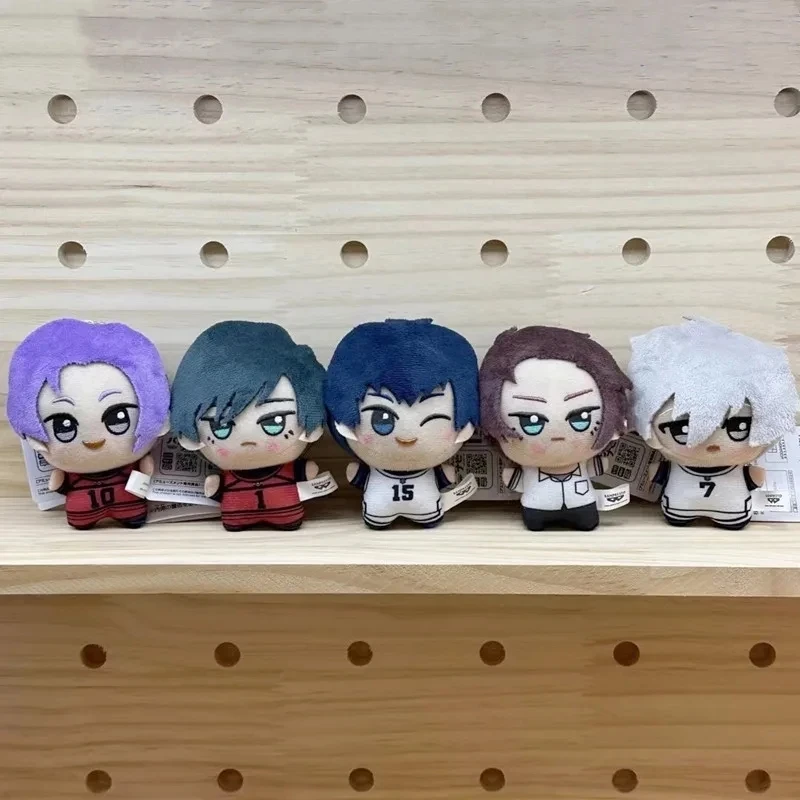 10cm New Blue Lock Plush Pendant KeyChain Yoichi Isagi Nagi Seishiro Mikage Reo Rin Itoshi Itoshi Sae Doll Toy Gift