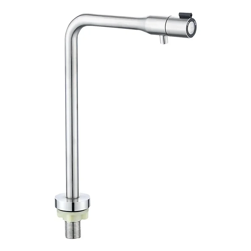 304 Stainless Steel Kitchen Single Cold Water Purifier Faucet Household 1/4" Straight Drink Tap Water Reverse Osmosis Purifier