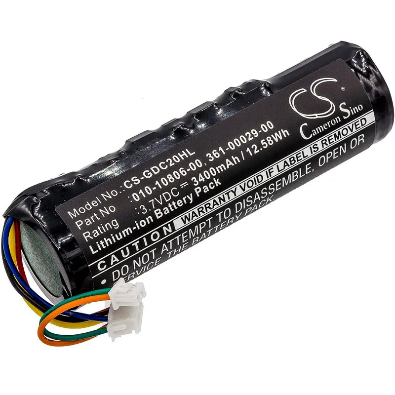 CS Hund Kragen Batterie für Garmin DC20 DC30 DC40 Astro System DC20 Hund Tracking DC 20 Passt 010-10806-00 01 20 00 3400mAh