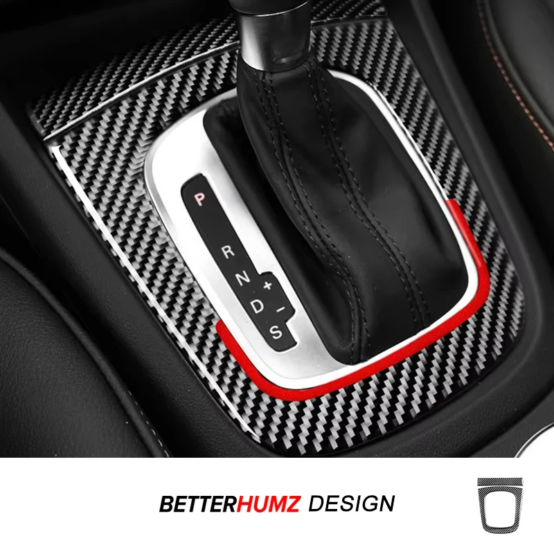 Für Audi Q3 8U 2013-2018 Carbon Fiber Center Konsole Getriebe Shifter Panel Trim Dekoration Aufkleber Auto Innen Tuning zubehör