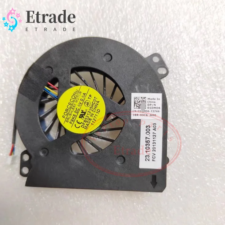 

New Original For Dell Latitude E5410 E5510 CPU Cooling Fan DFS531205HC0T F9K6 DP/N 01DMD6 1DMD6