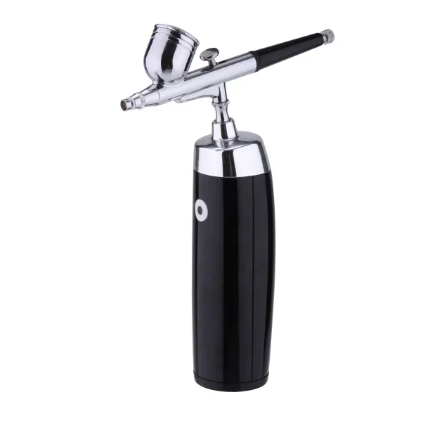 

Beauty Wireless Airbrush Air Compressor Kit Paint Spray Gun Pen Portable Air Brush Painting Cup Makeup Barber Black