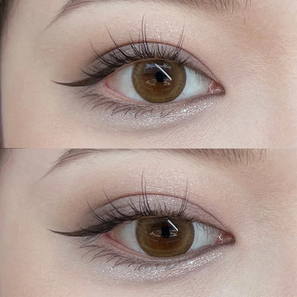 Ultracienki Eyeliner z dwoma pazurami, wodoodporny, odporny na pot makijaż, długotrwały płynny Eyeliner długopis naturalny szybkoschnący ołówek do rzęs