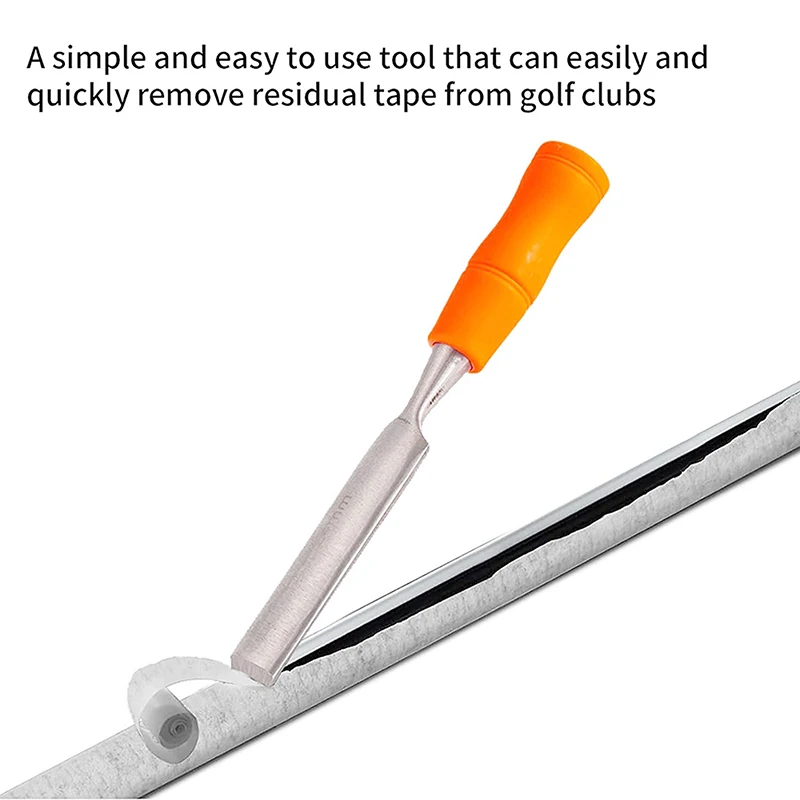 Tape Remover Tool Tape Removal Kit Steel Shaft Stripper Golf Grip Removal Tool Golf Grip Tape Stripper Remove Tool