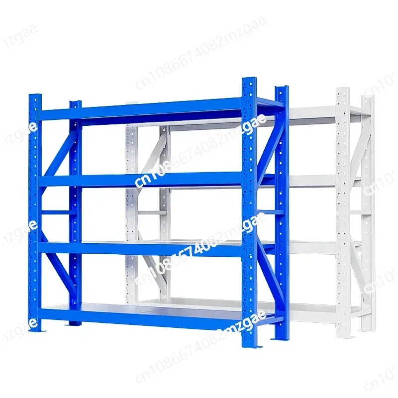 Storage Shelves, Heavy-duty Flooring, Display Shelves, Thickened Home Supermarket Multifunctional Iron Frame