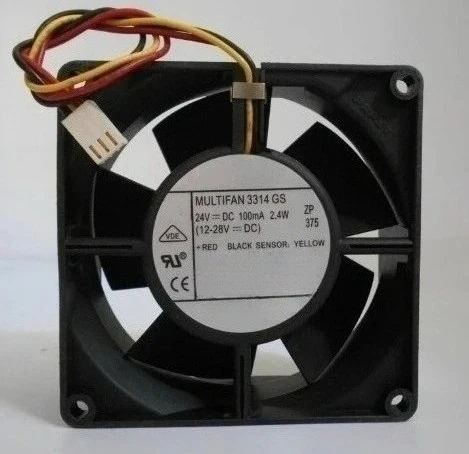 

Brand New 1PC MULTIFAN 3314GS Cooling for Fan 24V 2.4W 100mA 92*92*32mm 3Pin New Expedited shipping
