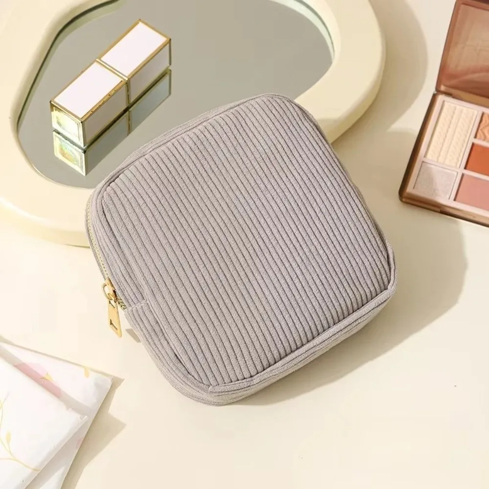 Fashion Mini Makeup Lipstick Bag Organizer Bags Travel Sanitary Napkins Case Small Pouch Cosmetic Storage Pouch Women