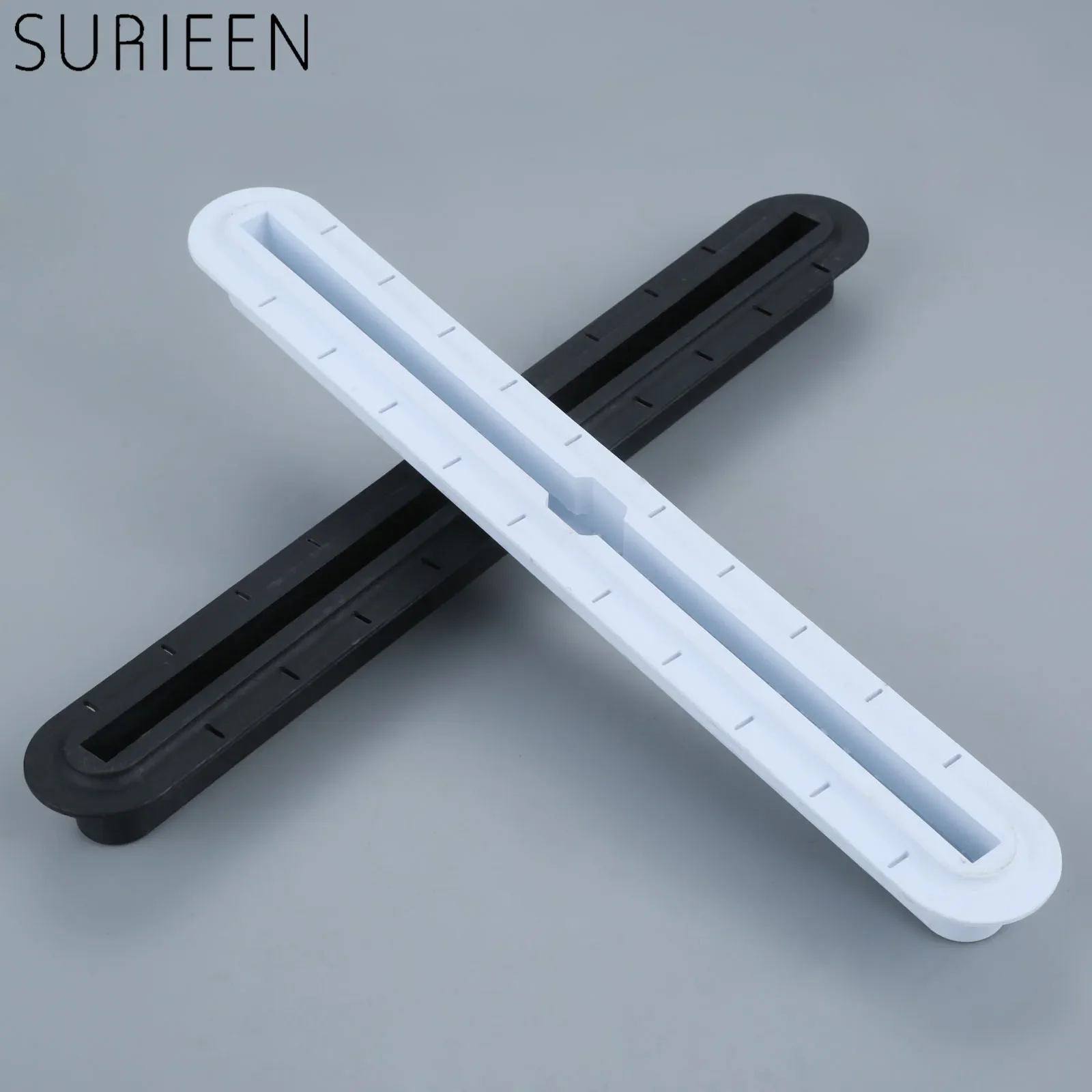 SURIEEN 1Pc Plastic Surfboard Fin Box Replacement Fit Used In Longboard Single Fin Surfboard SUP Fin Box 12inch Length