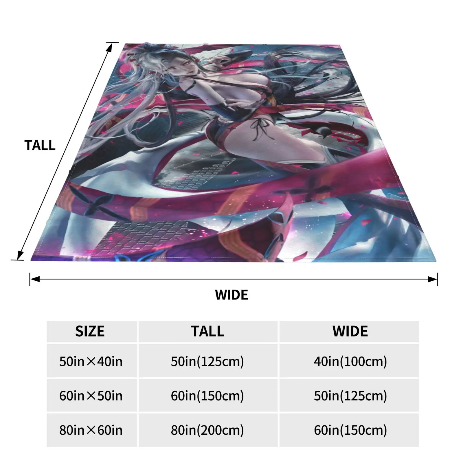 Demon Slayer Blanket Flannel Autumn Anime Attack on Titan Breathable Super Warm Throw Blankets for Bedding Travel Bedding Throws