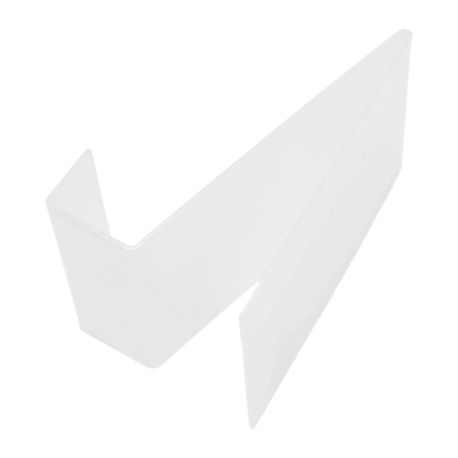 1Pcs Acrylic Book Stand Display Holder Desktop Transparent Bookshelf Magazine Vertical Ledge Table Shelf For Displaying Books