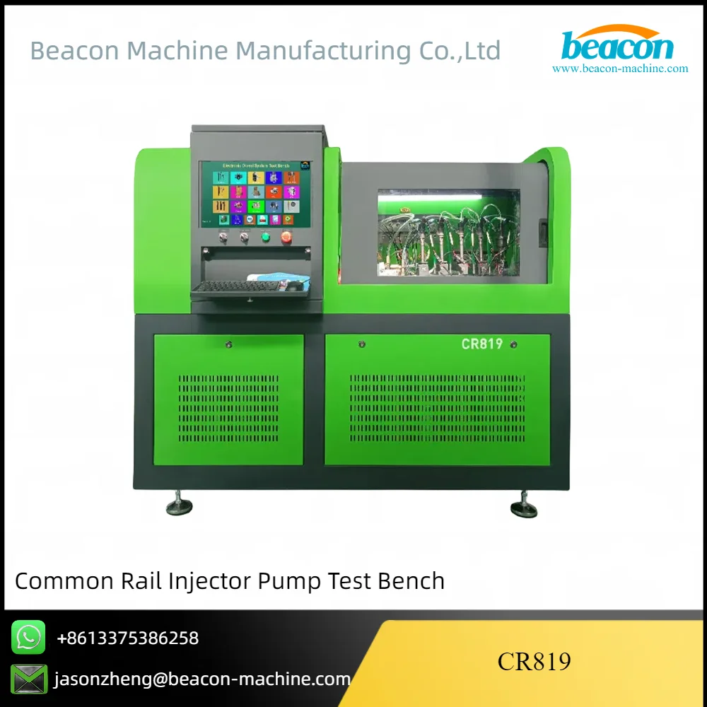 Promotion BEACON CR819 HEUI and Common Rail Test Bench Can Check 6 Injectors At The Same Time With Injection Coding