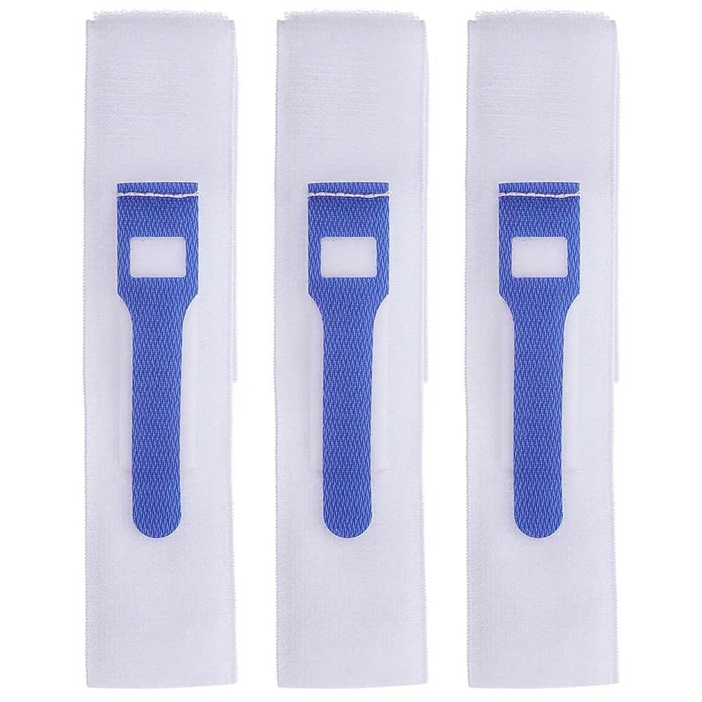 

3Pcs Catheter Stabilization Device Leg Strap Urine Bag Fixing Belt Elastic Anti-Fall Strap Holder for Urinary Drainage Bag