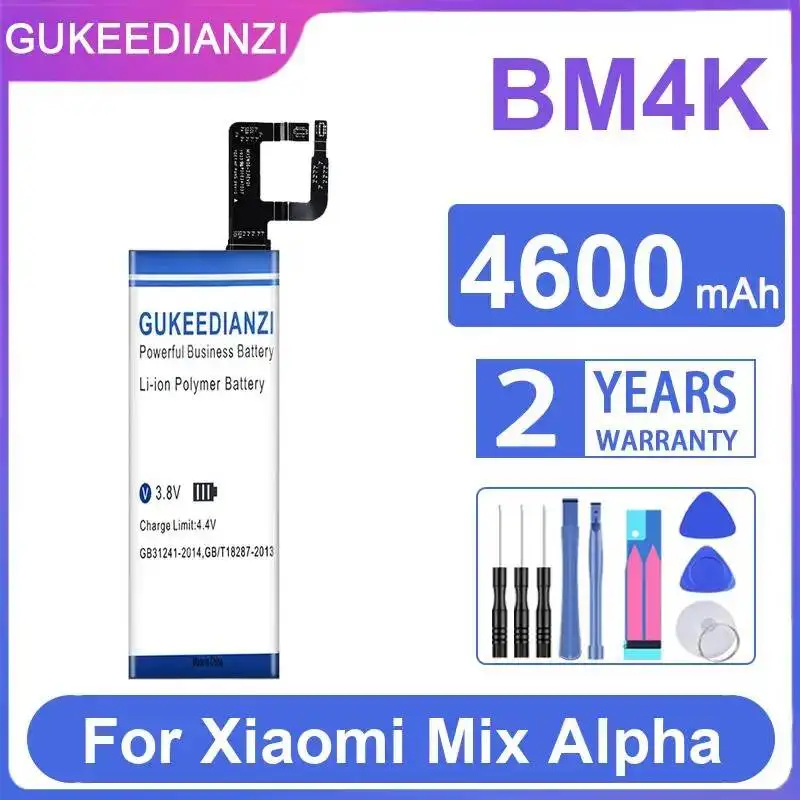 

4600mAh For Xiaomi Mix Alpha Mobile Phone Battery BM4K High-Capacity