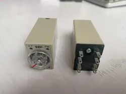 H3Y-2 H3Y-4 Time relay DC12V DC24V AC24V AC36V AC110V AC220V AC380V Energized time delay relay 1S 5S 10S 30S 60S 3M 10M 30M 60M