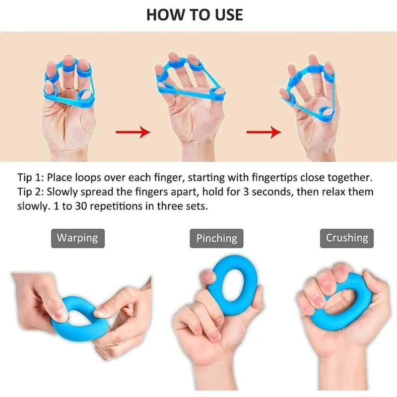 Набор усилителей для рук, тренажер для рук, предплечья, фитнес-захват для рук, расширитель для реабилитации пальцев, профессиональное оборудование для спортзала Набор усилителей для рук, тренажер для рук, предплечья, фитнес-захват для рук, расширитель для реабилитации пальцев, профессиональное оборудование для спортзала