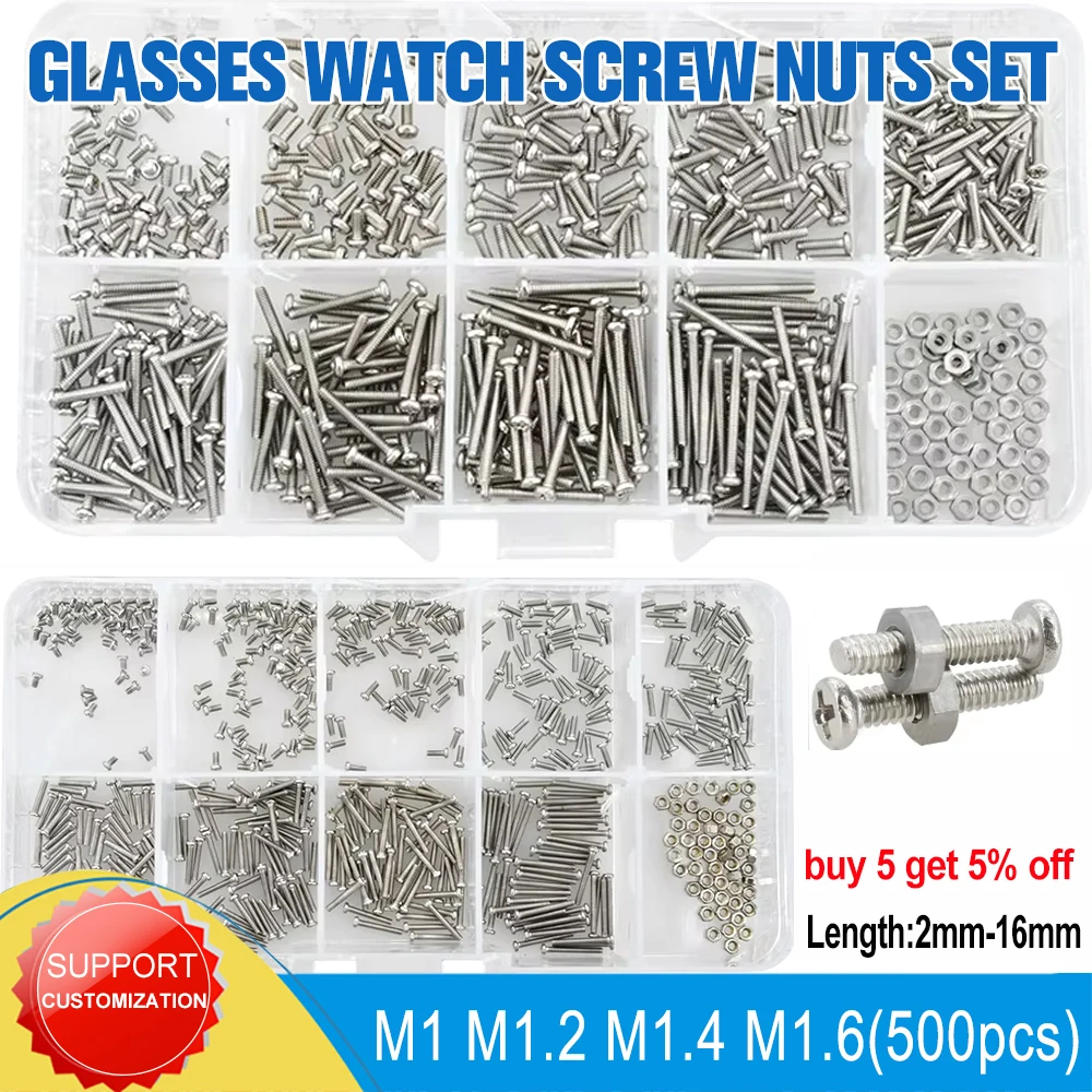 Small Screws Stainl… - image