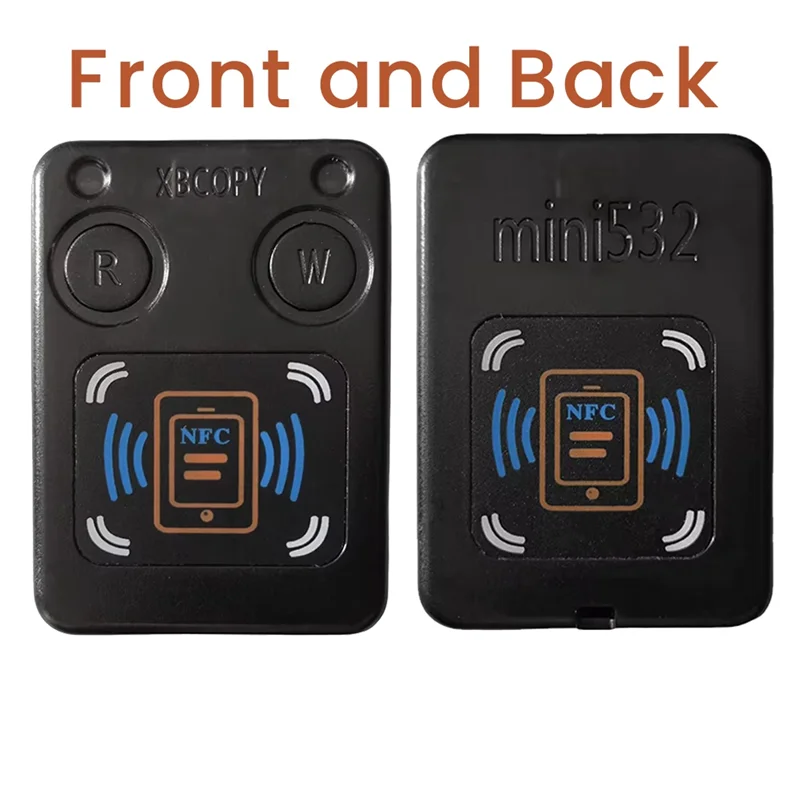 

ABKN-NFC RFID Smart Chip Card Reader Copier +3XCUID Card IC 13.56Mhz ID 125Khz 250Khz 375Khz RFID Token Clone Duplicator