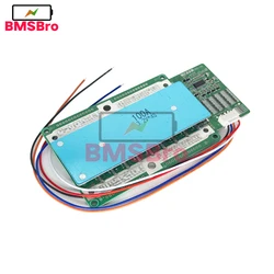 BMS 4S 12.8V 100A Li-ion Lifepo4 Battery Protection Board Battery Cell Pack Charge Discharge Protect Inverter for Car Motorcycle