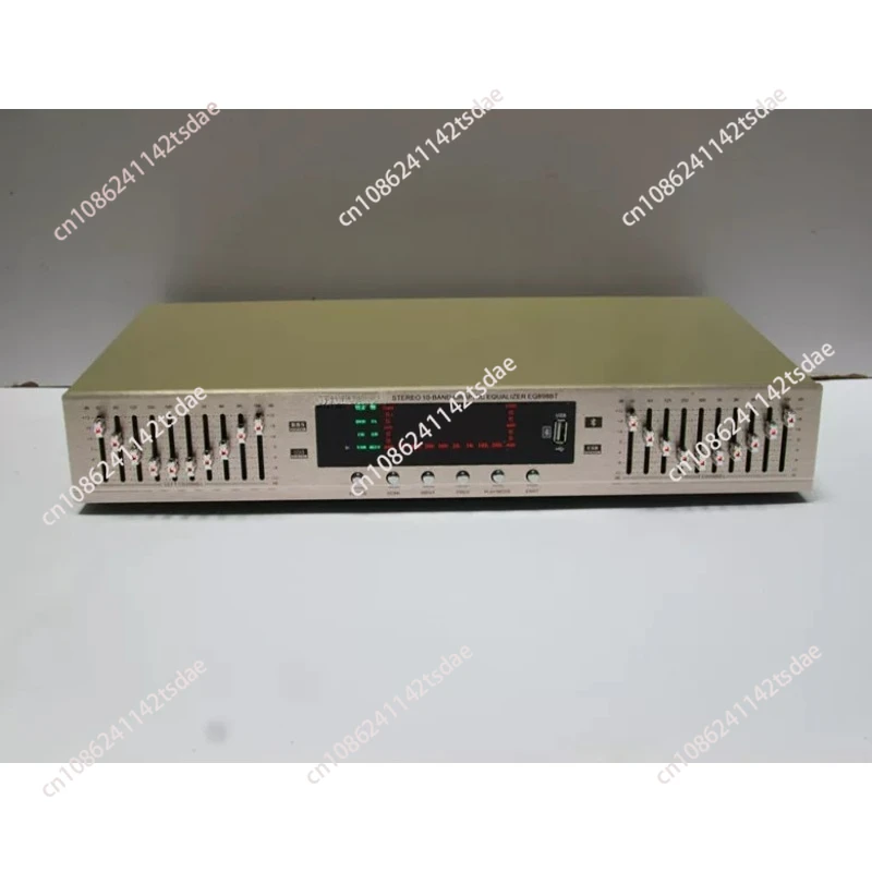 New Bluetooth EQ-898  HIFI Digital HD Stereo Preamplifier Equalizer Home Stage Equalizer Dual 20 BAND