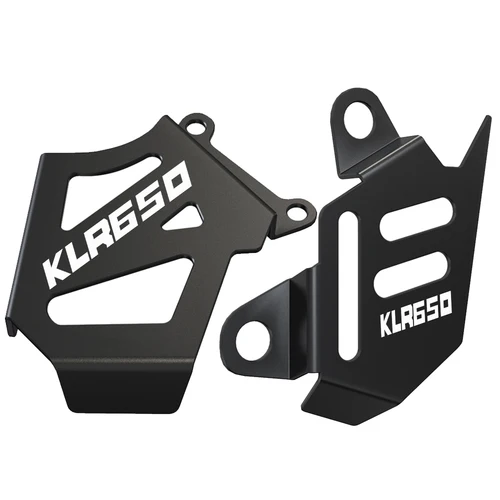 Imagen 2 del producto Para Kawasaki KLR650 KLR 650-E KLR 650 2008 - 2018 2017 2016 2015 2014 cubierta protectora de pinza de freno trasero delantero de motocicleta