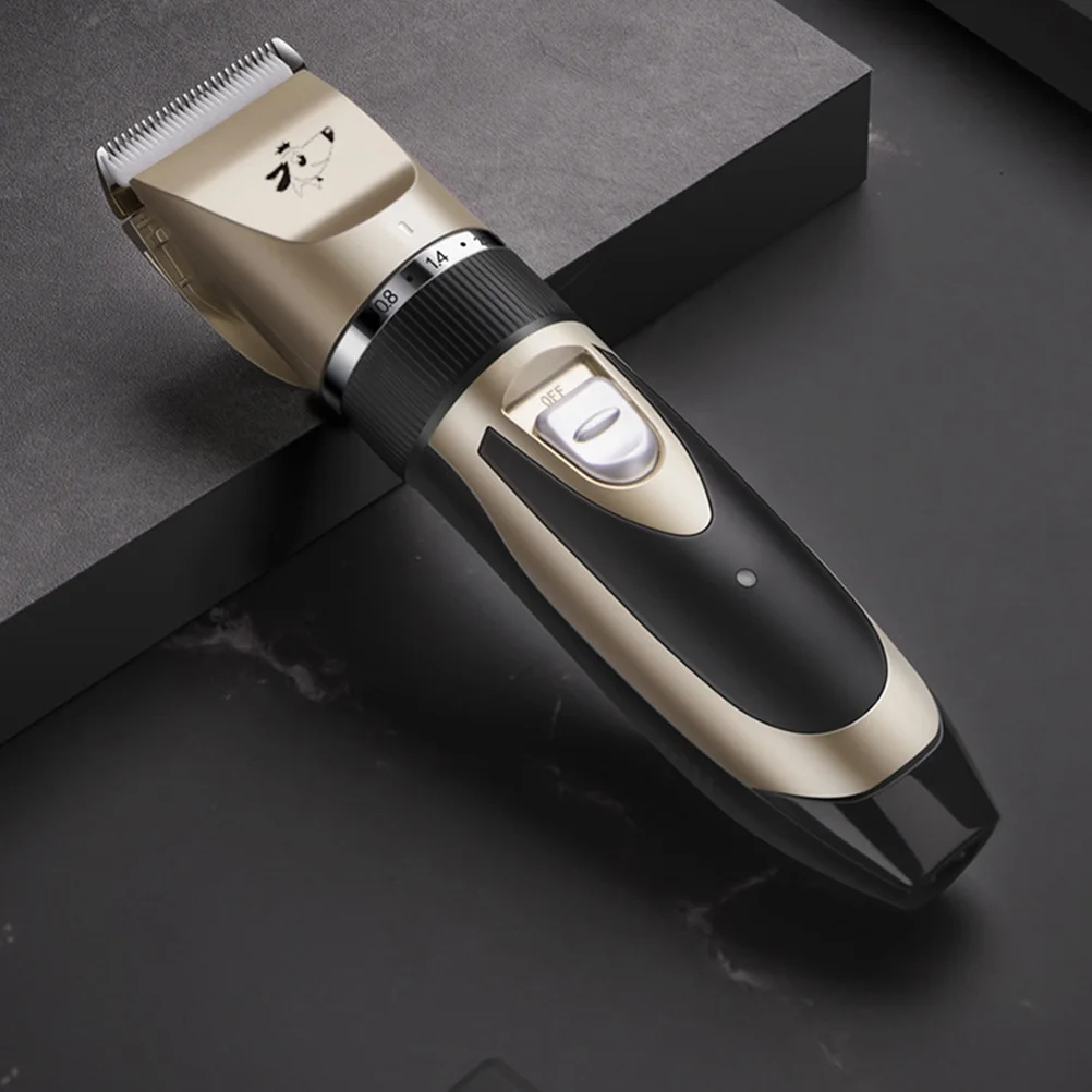 

4pcs Electric Pet Dog Hair Trimmer Clipper Usb Rechargeable 4 Combs 3-12Mm Low Noise Cordless Cat Grooming Tool