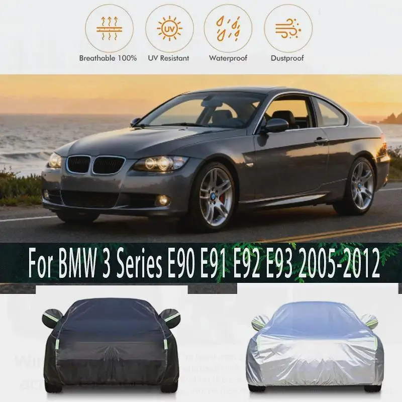 

For Outdoor Full for BMW 3 Series 2005 2012 Snow Sunshade Waterproof Dustproof Protection Exterior Car Covers