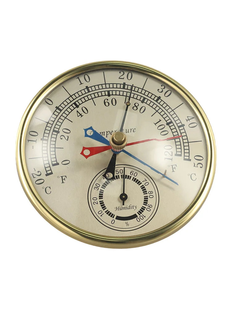 Greenhouse Humidity Monitor Garden Thermometer Greenhouse Indoor Rain-proof Design Reliable Structure Simple Design