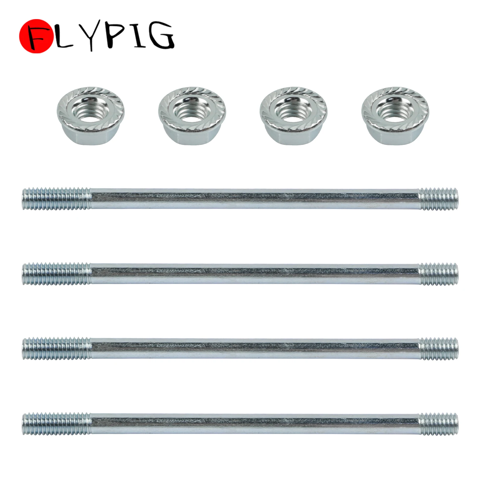 Motorcycle Cylinder Head Stud Bolts 90116-06418-00 for Yamaha PW 50 PW50 PEEWEE Y-Zinger Pit Dirt Bike